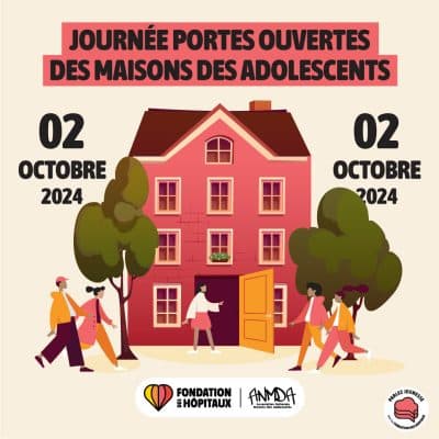 Journée portes ouvertes des Maisons des Adolescents - 2 octobre 2024