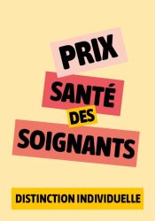 Candidater pour le prix individuel - Prix Santé des Soignants -Fondation des Hôpitaux